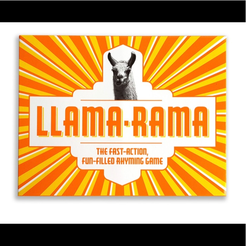 Llama Rama THE FAST-ACTION, FUN-FILLED RHYMING GAME